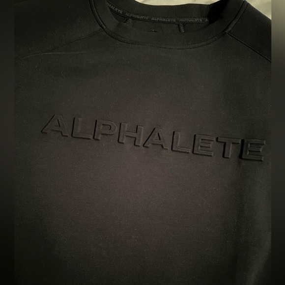 Black Alphalete crewneck - size L - brand new, never worn - Picture 3 of 4